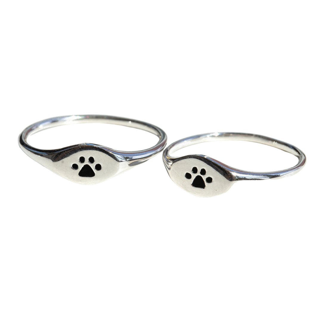 Paw Signet Ring