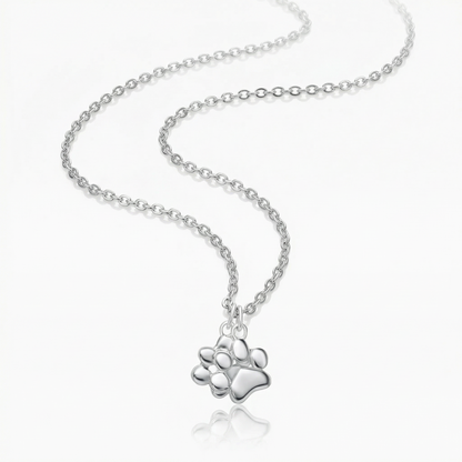 Double Paw Necklace