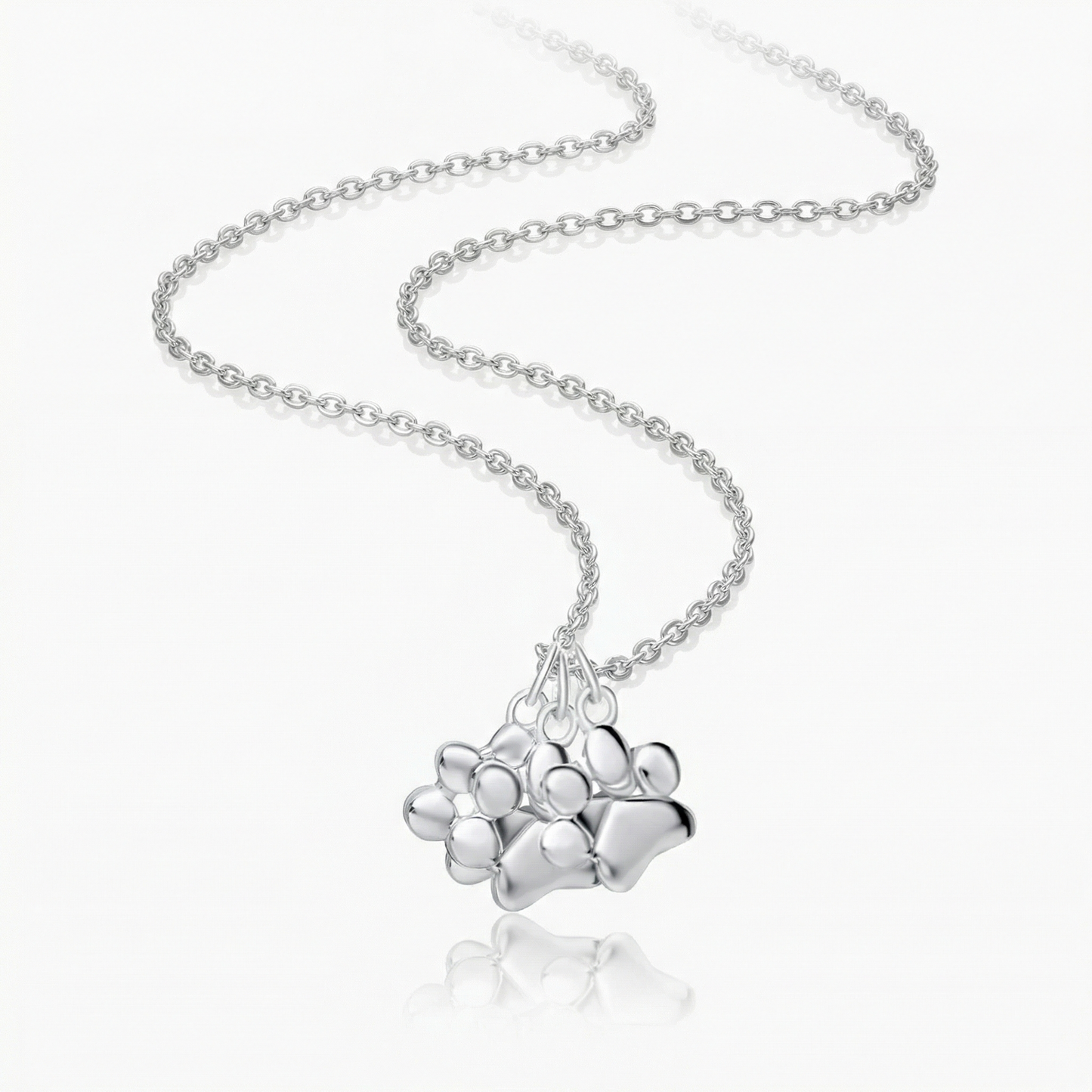 Triple Paw Necklace