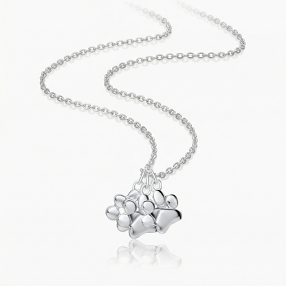 Triple Paw Necklace